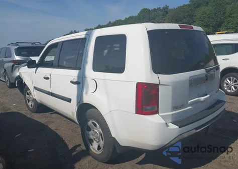 2015 Honda Pilot Lx z USA, uszkodzony, nr VIN 5FNYF4H29FB019333